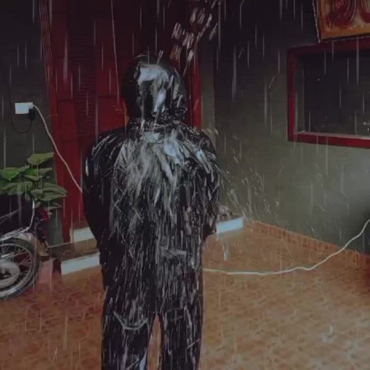 2 Piece Royal Bedding Rain Suit – Waterproof Rain Coat With Trouser And Cap For Men And Women