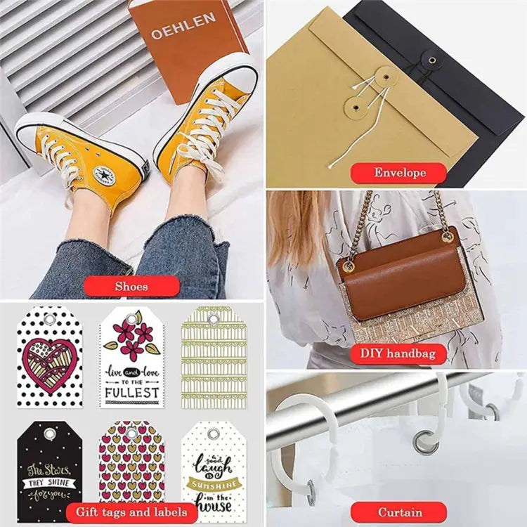 Metal Hand Press Tich Button Fixer Machine Metal Good Quality - 50 PCs Button