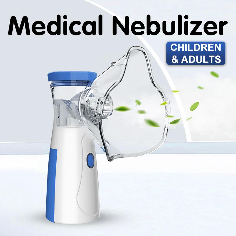 Portable Nebulizer For Congested Chest, Nose, Throat And Asthma - Nebulizer Machine For Kids And Adults (Cell Operated )