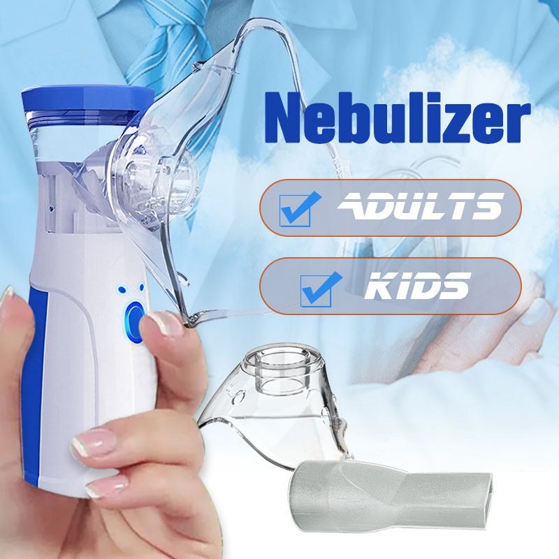 Portable Nebulizer For Congested Chest, Nose, Throat And Asthma - Nebulizer Machine For Kids And Adults (Cell Operated )