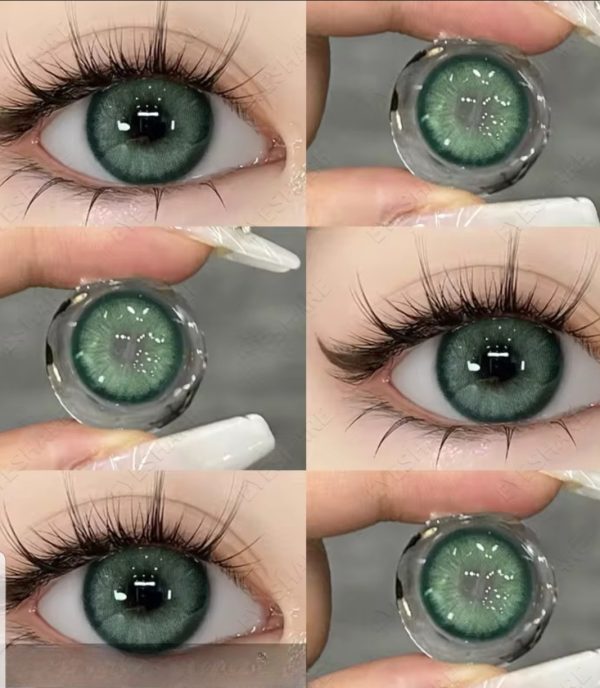 3-tone Contact Lens With Container Solution & Travel Kit