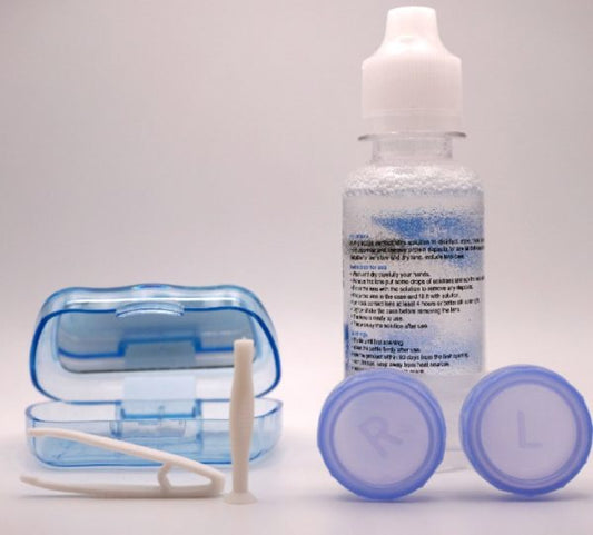 3-tone Contact Lens With Container Solution & Travel Kit