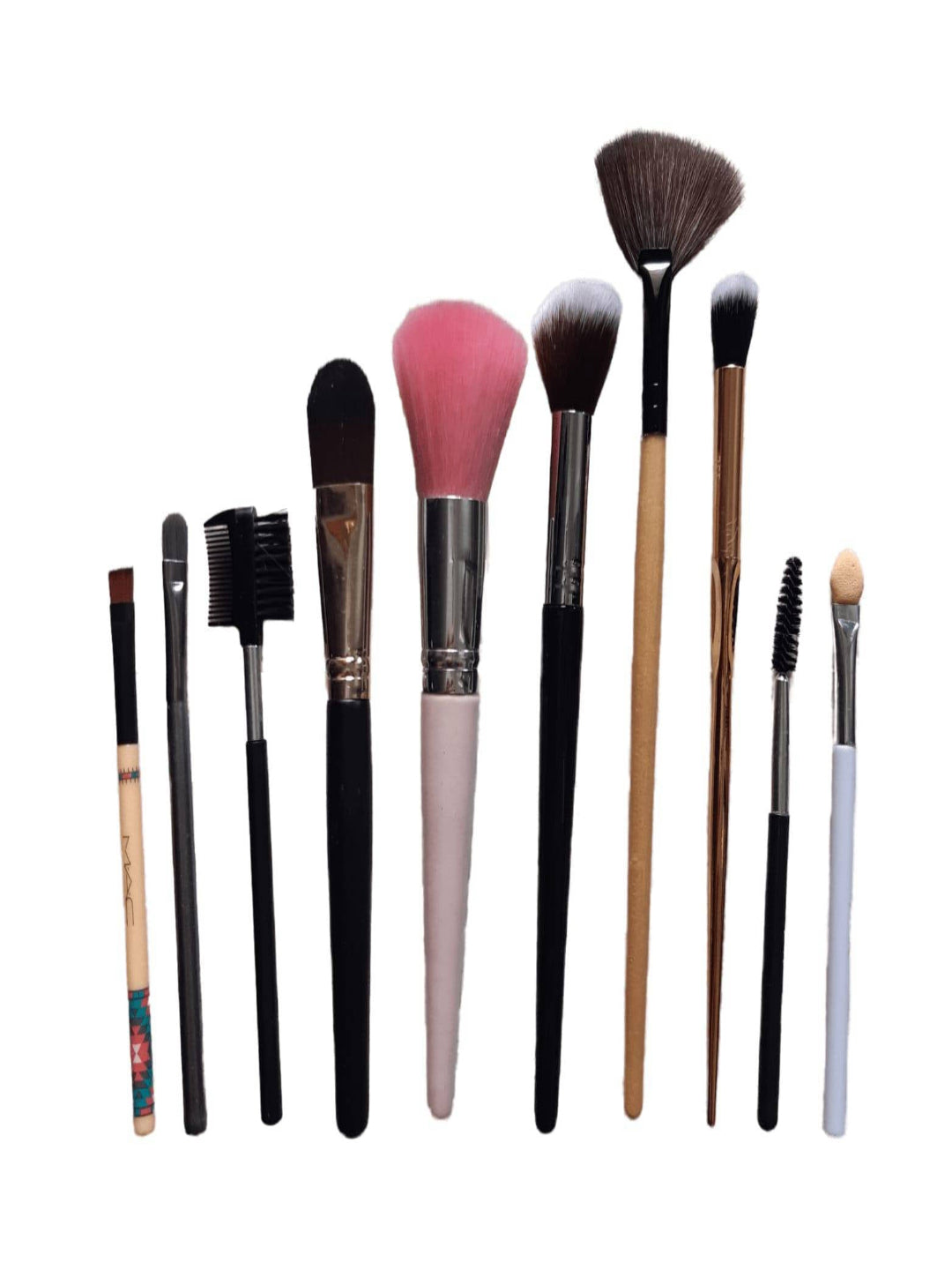 Makeup Brush Set, Set Of 10