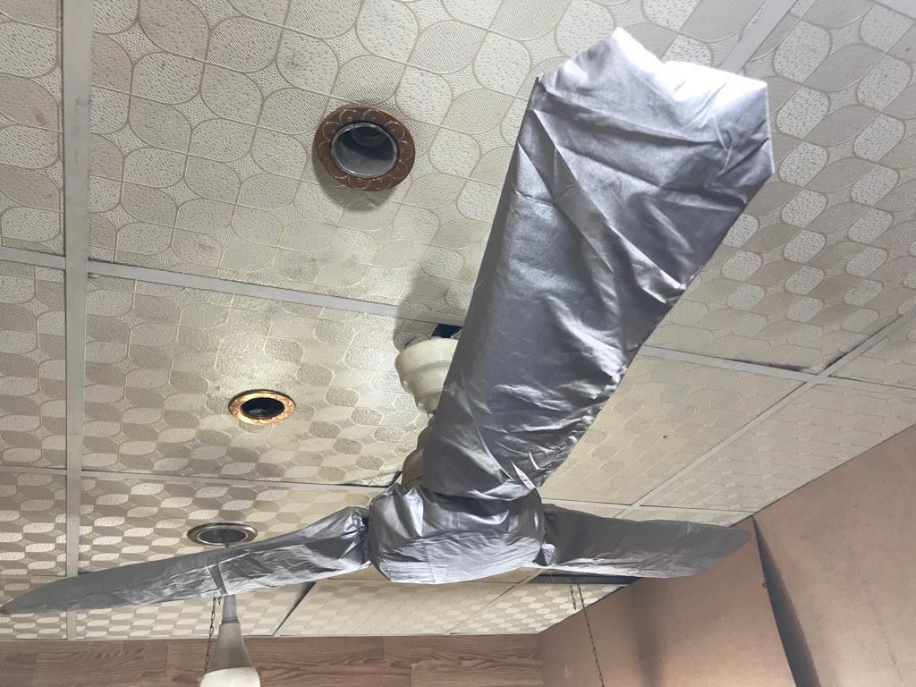Parachute Dustproof Fan Cover