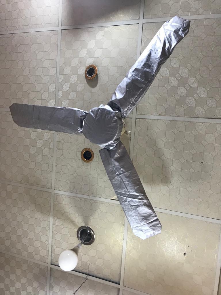 Parachute Dustproof Fan Cover