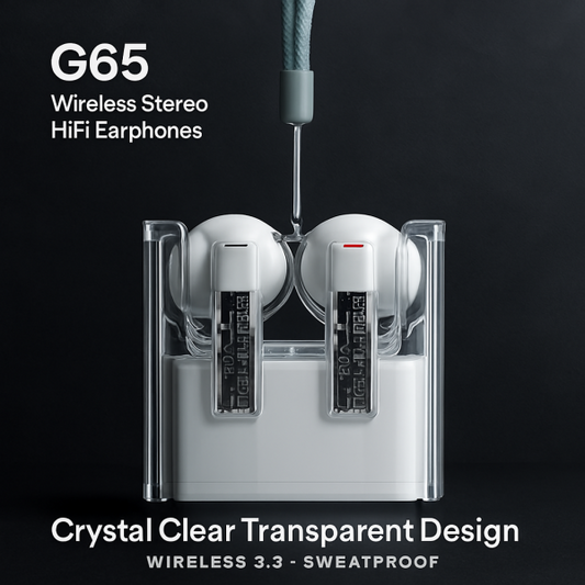 G65 Transparent Wireless Earphones