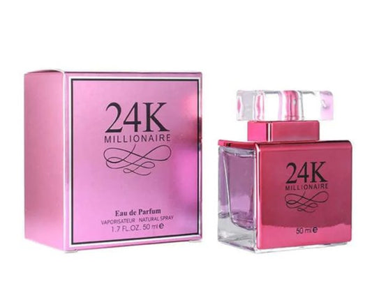 24k Millionaire Perfume Women’s Eau De Fruity Scent 50ml (original)