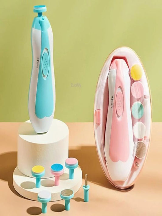 Baby Electric Nail Clipper Nail Cutter Manicure & Pedicure 0m+(Random Color)