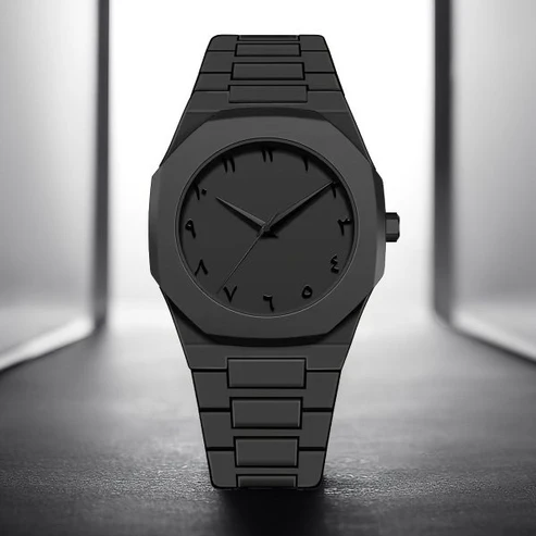 Black Aura Quartz Watch