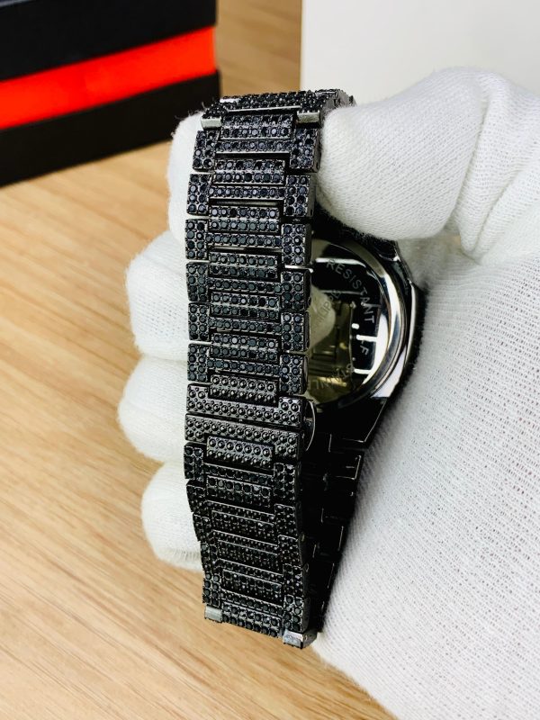 New Black Stone Watch